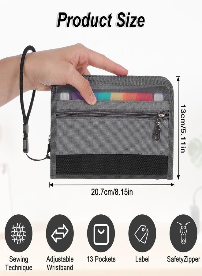 HaiFafafaing Portable Receipt Organizer & Coupon Holder with Adjustable Wrist Strap - Image 2