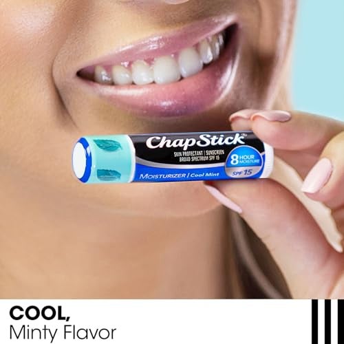 ChapStick Moisturizer 2-in-1 Lipcare SPF 15, Original, Black Cherry, Cool Mint, 3-Pack – Sunscreen Lip Balm with Aloe Vera and Vitamin E, 0.15 Oz Ea - Image 5