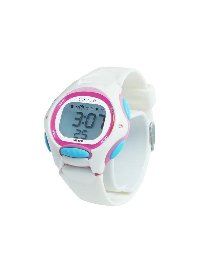 Curio Kids's Plastic Digital Watch CU-8207L-4 - 35 mm