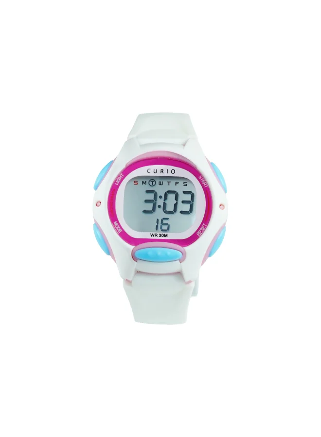 Curio Kids's Plastic Digital Watch CU-8207L-4 - 35 mm
