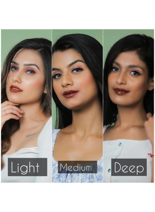 Recode 05 | All About Gloss | Gloss Fix Glossy Transfer Proof Liquid Lipstick - 05 Born To Shine - 3 ML - Image 3