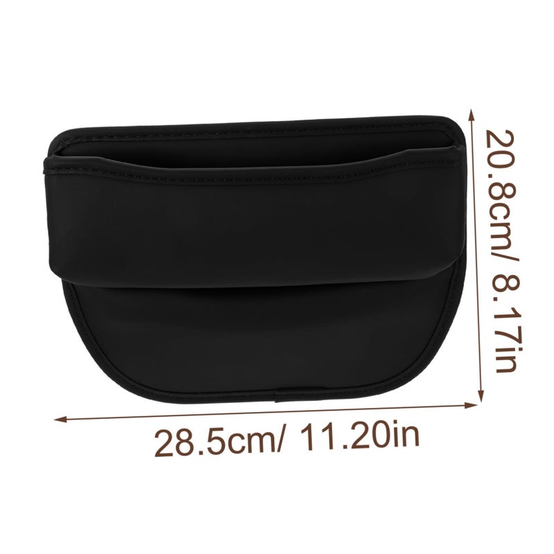 Car Seat Organizer Gap Filler Storage Box Between Center Console And Seat Adjustable Size - Image 3