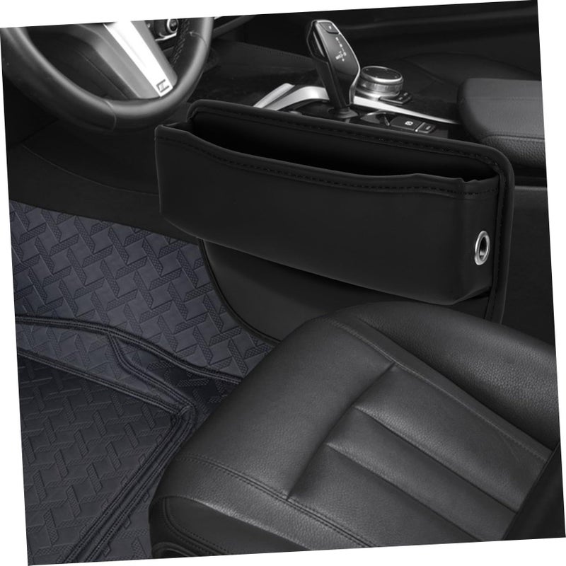 Car Seat Organizer Gap Filler Storage Box Between Center Console And Seat Adjustable Size - Image 4