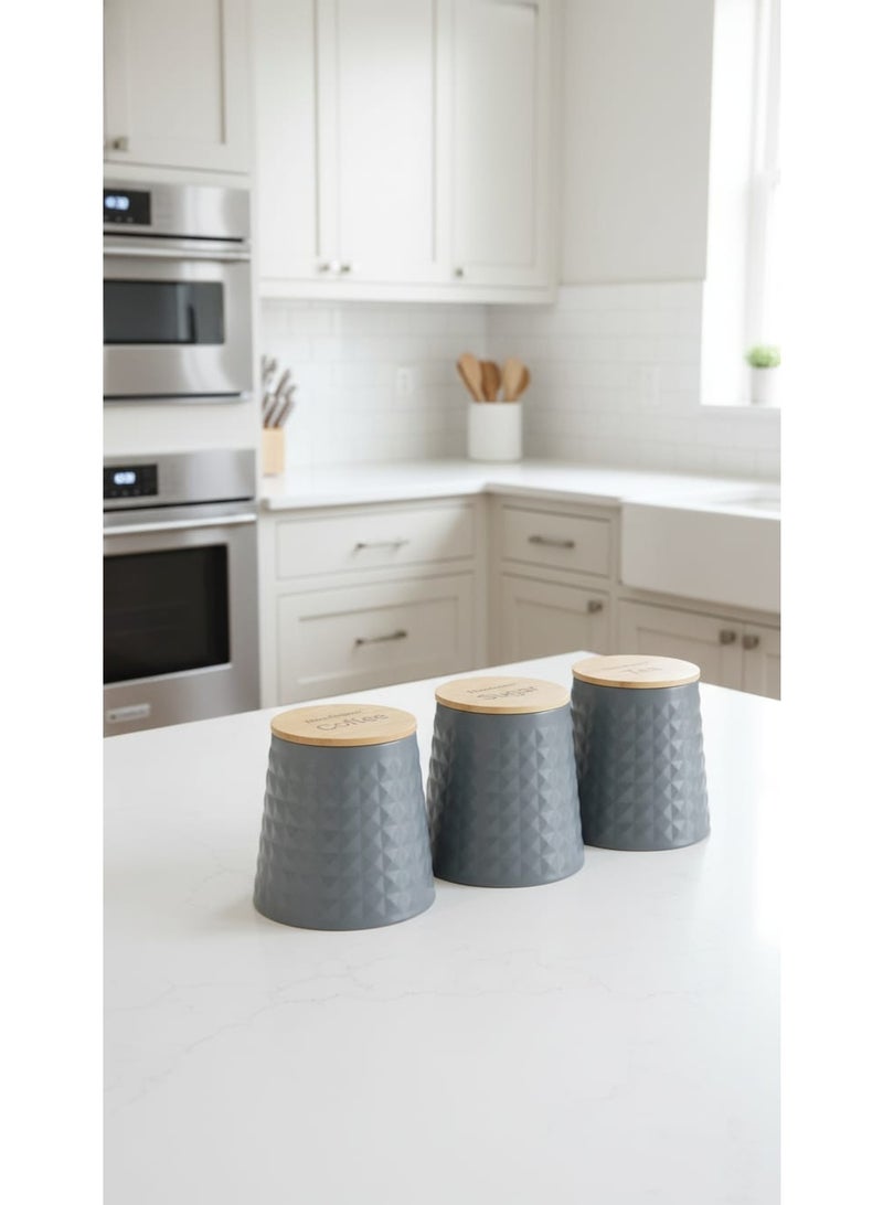 Home Tea, coffee and sugar storage jars - Image 2