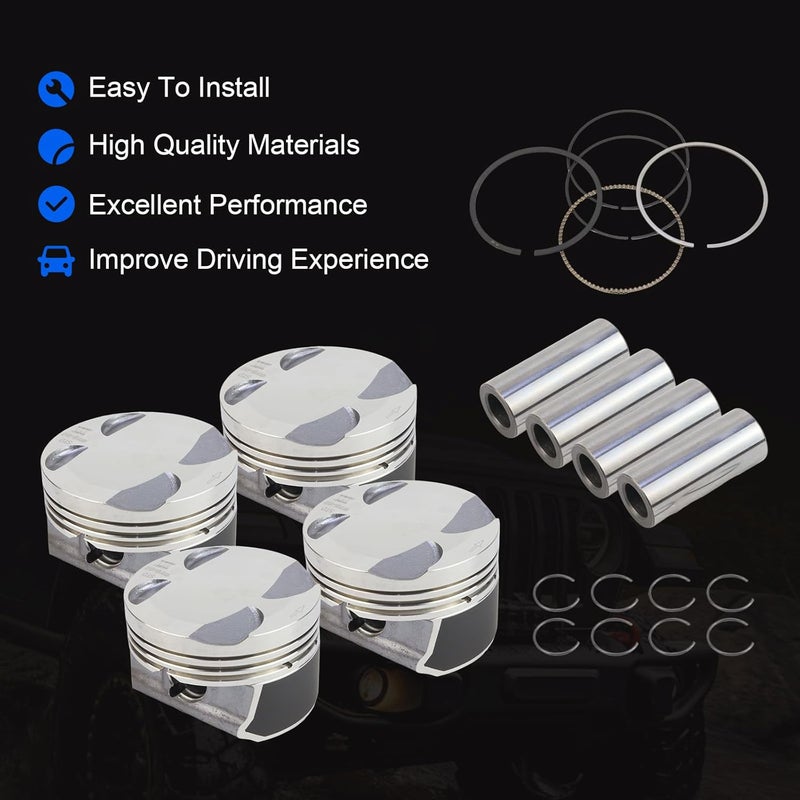 Piston Ring Replacement Kit, Suitable for BMW 2011-2016 F20 116i 118i 120i for MiNi 2006-2015 R55 R56 1.6T Replace Number 11257589348 11257566479 11257566477 11257576975 I04001015 - Image 5