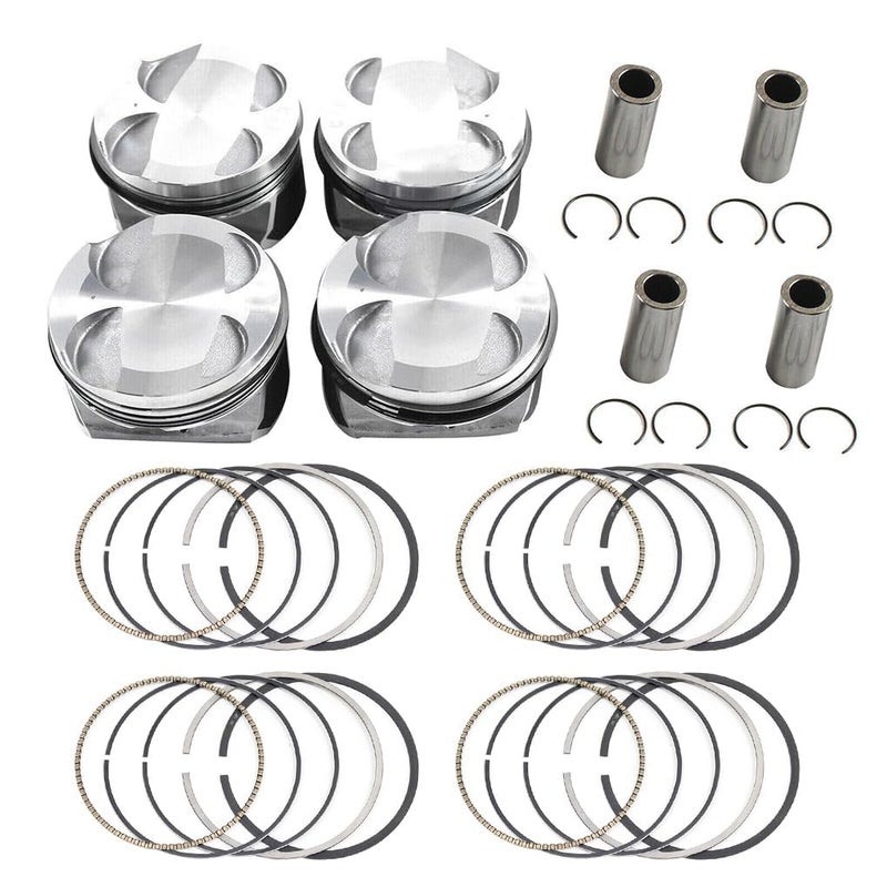 Piston Ring Replacement Kit, Suitable for BMW 2011-2016 F20 116i 118i 120i for MiNi 2006-2015 R55 R56 1.6T Replace Number 11257589348 11257566479 11257566477 11257576975 I04001015 - Image 1
