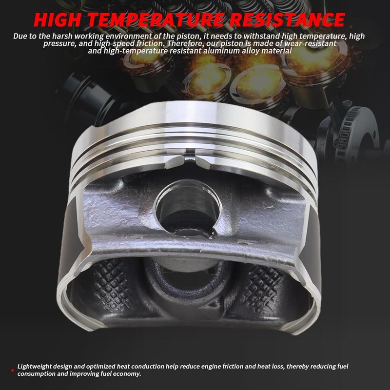 Piston Ring Replacement Kit, Suitable for BMW 2011-2016 F20 116i 118i 120i for MiNi 2006-2015 R55 R56 1.6T Replace Number 11257589348 11257566479 11257566477 11257576975 I04001015 - Image 3