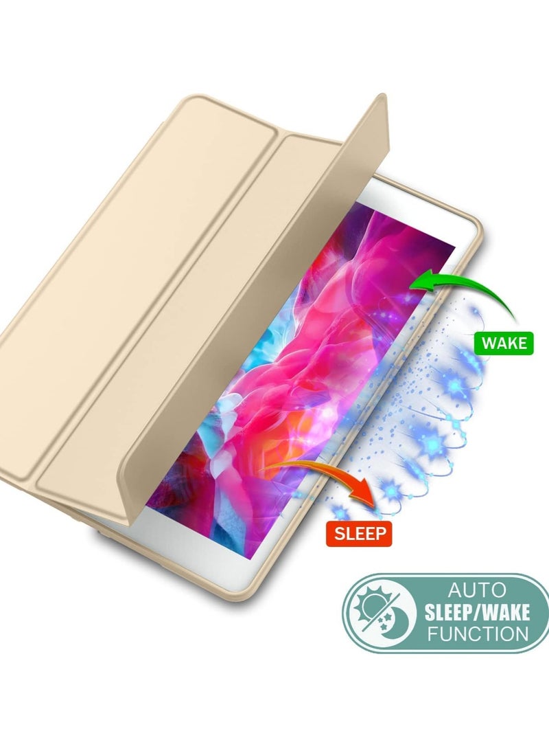 TIGER - NEW Smart Case with Pencil Holder for iPad Mini 1/2/3/4/5 – Trifold Stand, Soft TPU Back, Auto Wake/Sleep, Dust-Proof & Anti-Fingerprint, Dual Angle Viewing, Premium Protection - Image 1