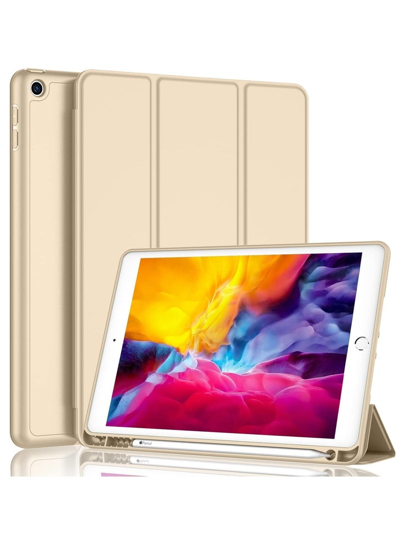 TIGER - NEW Smart Case with Pencil Holder for iPad Mini 1/2/3/4/5 – Trifold Stand, Soft TPU Back, Auto Wake/Sleep, Dust-Proof & Anti-Fingerprint, Dual Angle Viewing, Premium Protection - Image 1