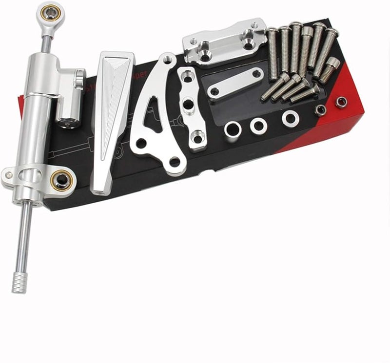 CNC Aluminum Steering Damper Mounting Bracket Kit For Honda CB650F Color K - Image 4