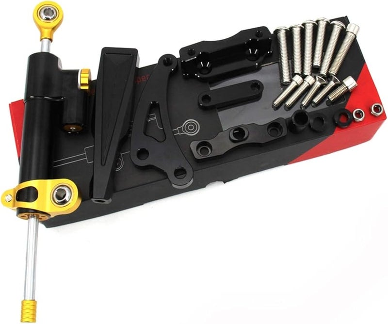 CNC Aluminum Steering Damper Mounting Bracket Kit For Honda CB650F Color K - Image 5