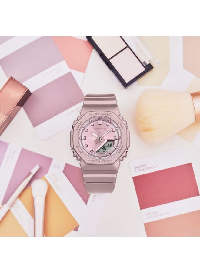 كاسيو ساعة كاسيو جي-شوك ​​النسائية التناظرية الرقمية GMA-P2100ST-4ADR - Image 3