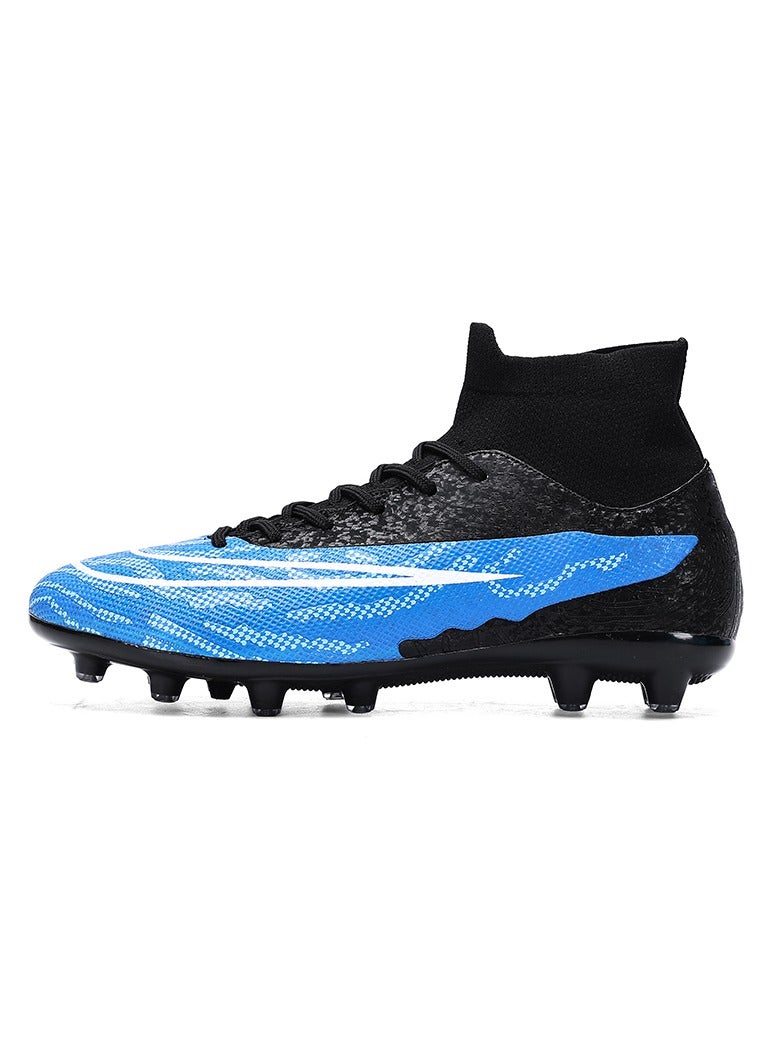 2024 New High Top Anti slip Football Shoes Outdoor Indoor Professional Youth Boys Football Shoes Unisex Football Cleats  - Image 5