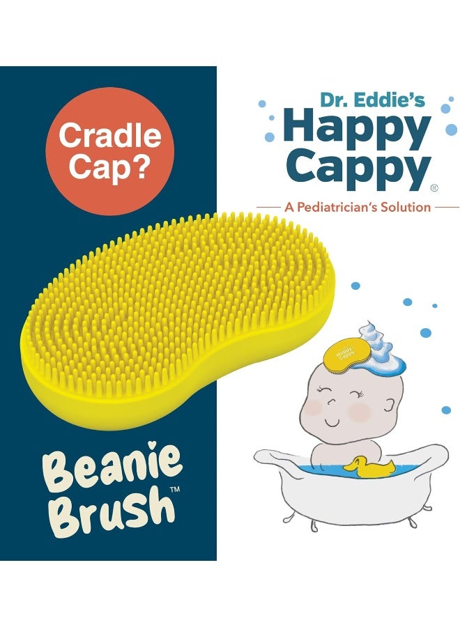 Happy Cappy Happy Cappy Beanie Brush - Cradle Cap Brush for Babies  - Image 2