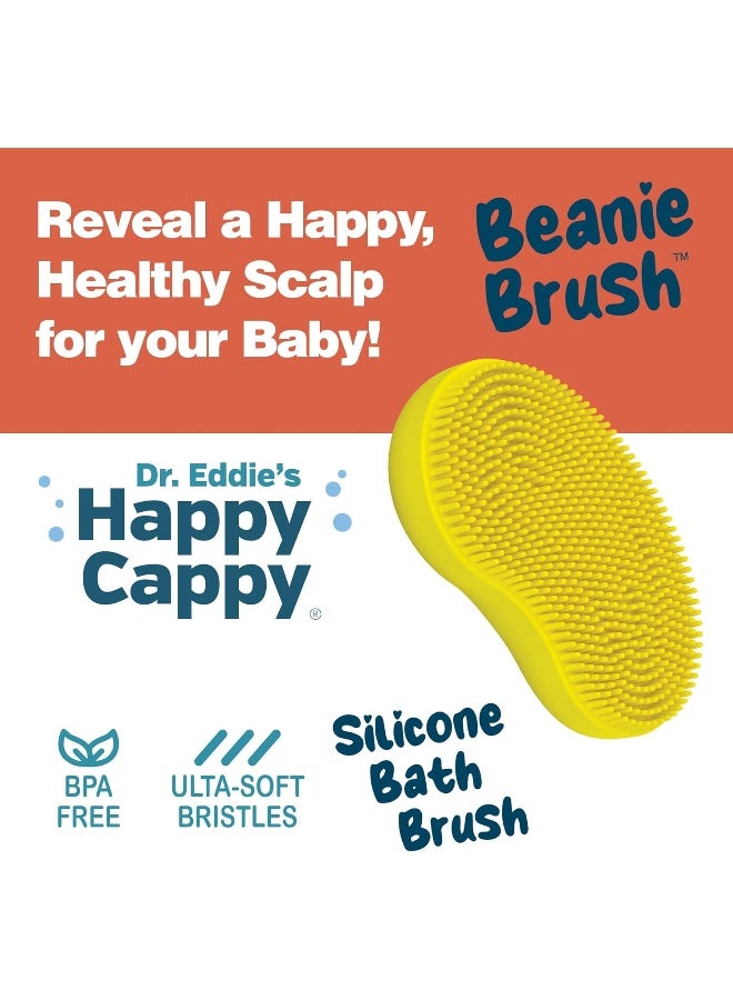 Happy Cappy Happy Cappy Beanie Brush - Cradle Cap Brush for Babies  - Image 3