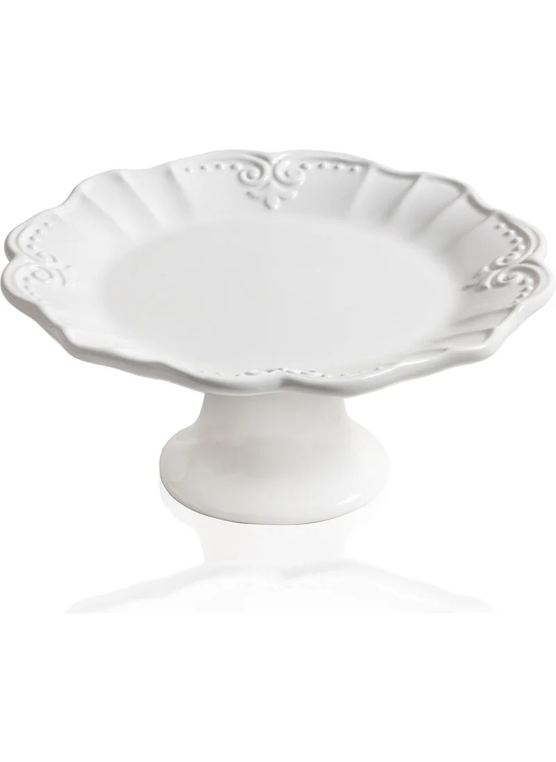 The Mia Grande Cake Cake Stand White 22X10 cm GRD0019