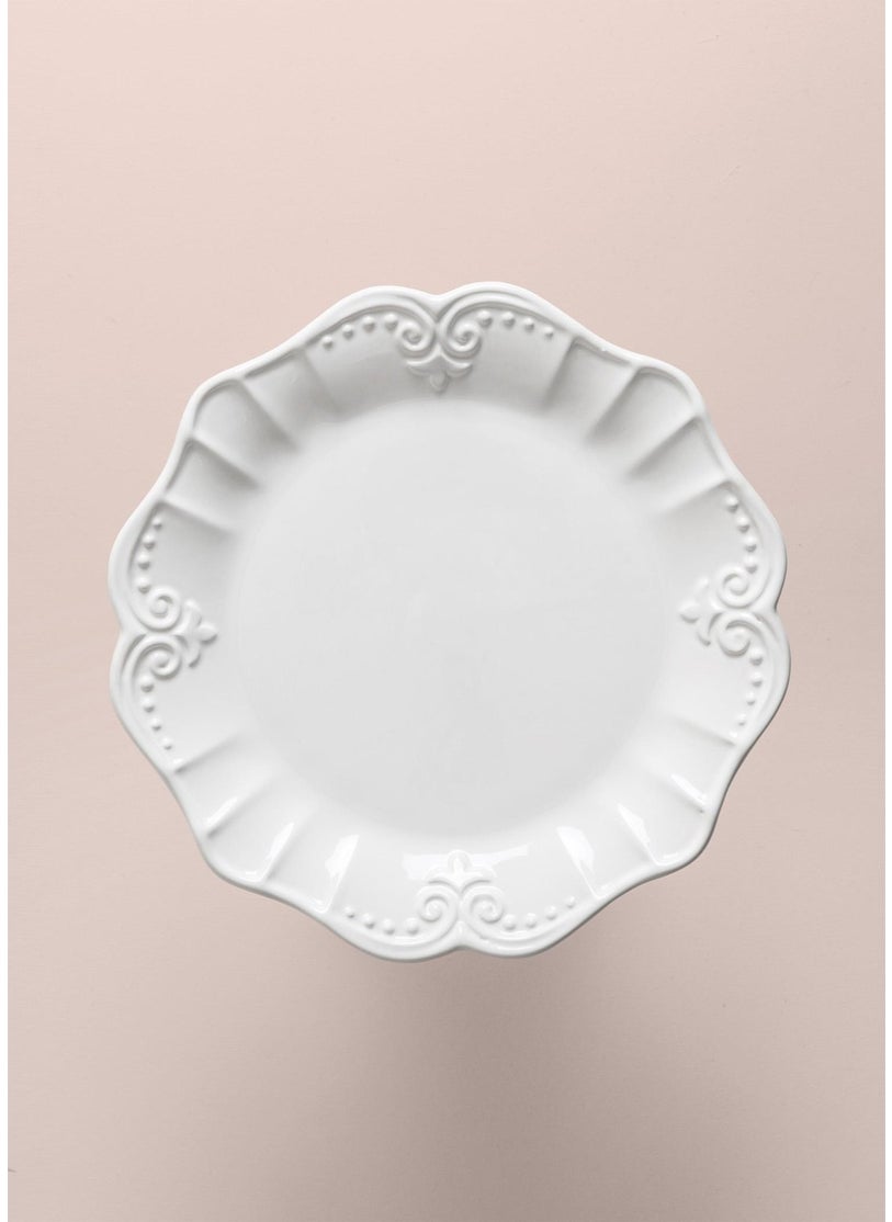 THE MIA Grande Cake Cake Stand White 22X10 cm GRD0019  - Image 5