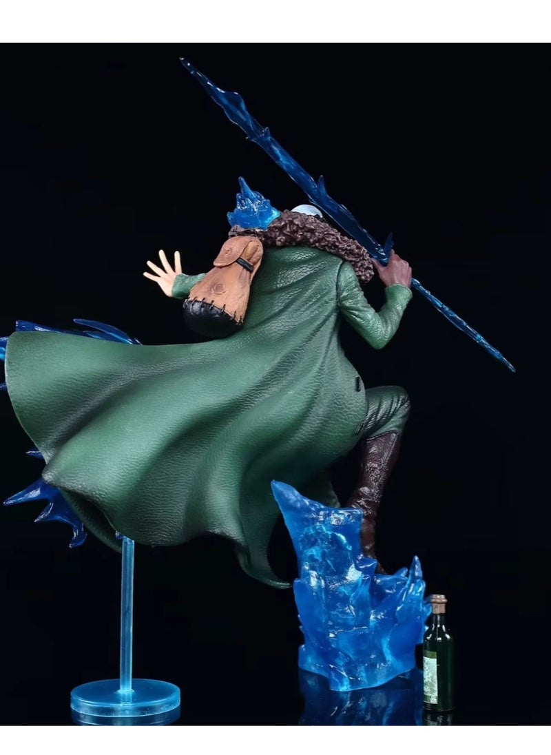 One Piece POP Admiral LX Ao Kiji Rebel Double-Sided Statue, Non-Glowing, Boxed Figurine, Eco-Friendly PVC Material, Approximately 23CM Height  - Image 4