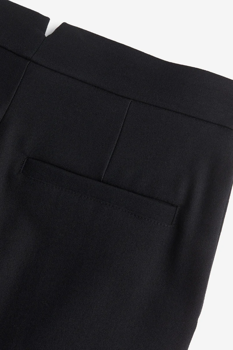 H&M Wool-blend bootcut trousers