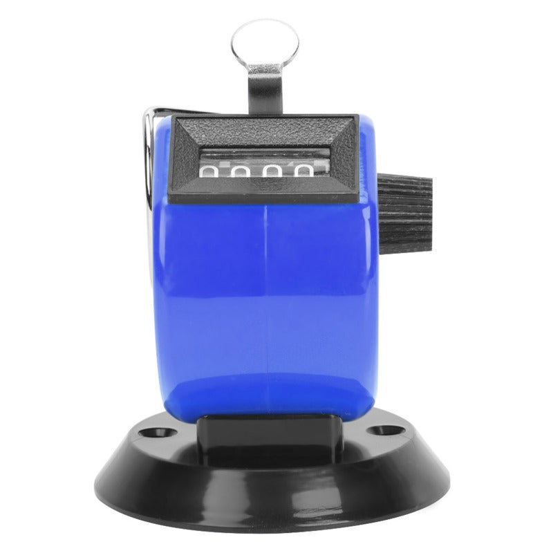 Mechanical Counter: ABS Plastic Case, 9999 Count Range, Comfortable Grip - Portable Easy-clear Design, Hand Tally for Conference Attendance, Traffic Flow Data Tracking - Image 1