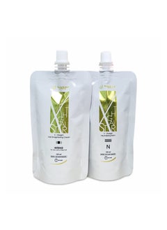 Beauty Garage Beauty Garage X-Straight Hair Straightening Cream Set (Intense Cream + Neutralizing Cream) 125ml each  - Image 1