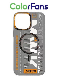 Magnetic Case for iPhone 13 Pro Compatible with MagSafe Slim Protective Translucent Matte Phone Cover Matte Grey