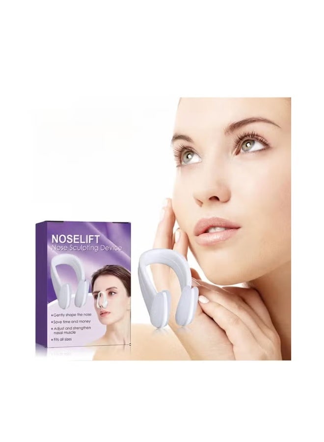 تشكيل الأنف كليب جسر الأنف StraightenerCorrector ناعم السيليكون نحيف الأنف تجميل الجهاز الأنف رفع كليب تشكيل الأنف للنساء ، يأخذ على الغضروف الفضيح والجلد على نصيحة الأنف ، مما يعطيك مظهر أكثر قوة وأكثر شبابة ، مريحة وسهلة الاستخدام - Image 3