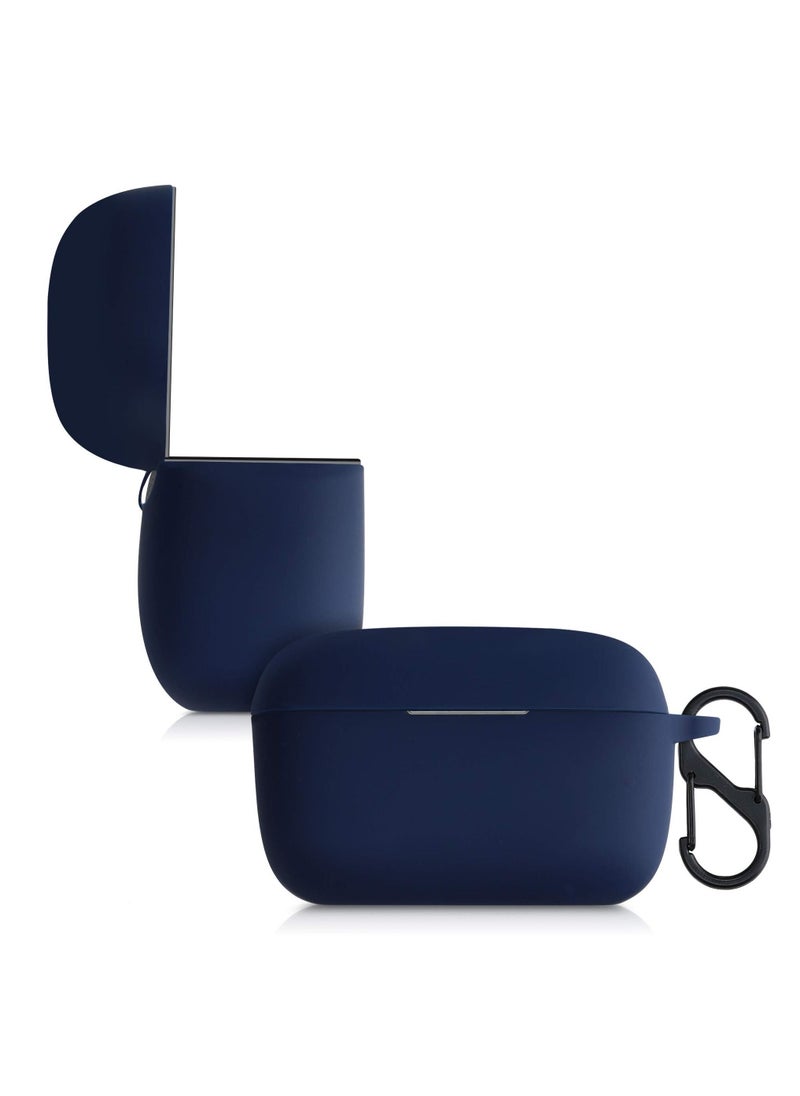 Generic - Silicone Case Compatible with JBL Live 300TWS - Case Protective Cover for Headphones - Dark Blue - Image 1