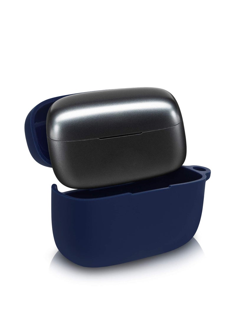 Generic - Silicone Case Compatible with JBL Live 300TWS - Case Protective Cover for Headphones - Dark Blue - Image 1