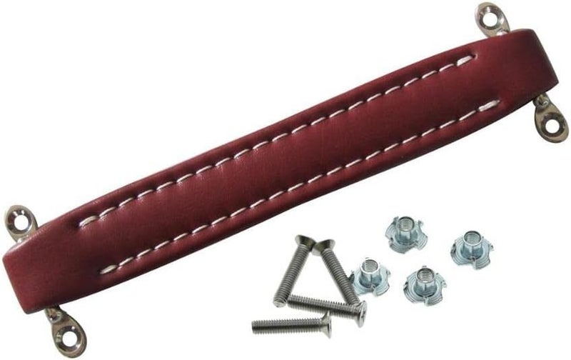 KAISH Red Vintage Style Guitar AMP Amplifier Handle Vinyl PVC Handle with Accessories for FD Amplifiers - Image 1