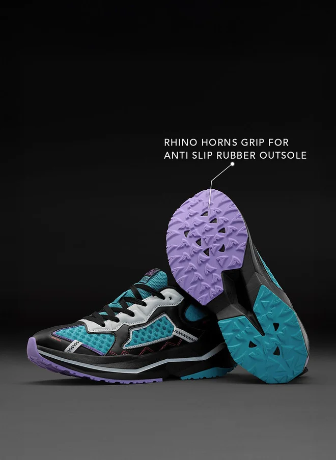 The Souled Store The Souled Store Men Trailblazer Printed Multicolor Low Top Sneakers