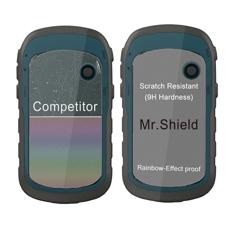 Mr Shield Mr.Shield [3-Pack] Screen Protector For Garmin eTrex 32x, 22x, 30x, 20x, 10, 20, 30 [Tempered Glass] [Japan Glass with 9H Hardness] Screen Protector - Image 5