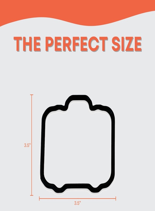 Bundle of Fun Suitcase Cookie Cutter with Easy Push Design - Image 2