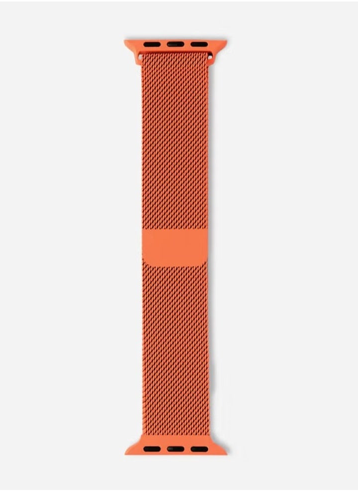 TIGER - Apple Watchband 42mm, 44mm, 45mm, 49mm Milanese Apple Watch Strap – Adjustable, Stylish Stainless Steel Mesh Band for Apple Watch Series 1-8. SE, Ultra – Comfortable, Durable, Sleek Design for Everyday Wear - Image 1