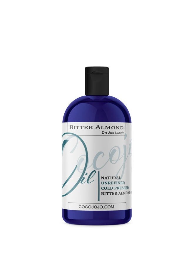 Dr Joe Lab - Bitter Almond Oil - 16 oz - Pure, All Natural, Non GMO, Carrier Oil - for Skin, Hair, Body, Nails, Face, Arms & Legs - Hydrates, Nourishes, Moisturizes - Image 1