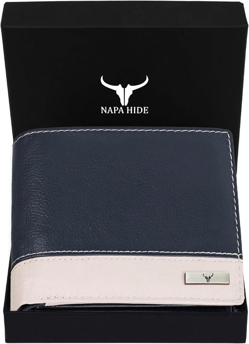 Napa Hide Leather Wallet for Men I RFID Protected I Durable Lining I Handcrafted - Image 1