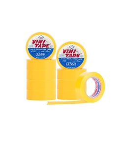 VINI 10pc Yellow Vini Electrical Insulation Tape  - Image 3