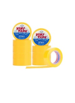 VINI 10pc Yellow Vini Electrical Insulation Tape  - Image 2