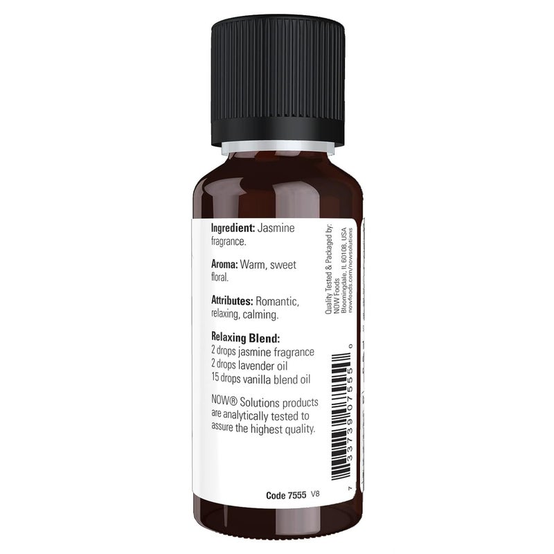 Now Solutions Essential Oils Jasmine Fragrance For Aromatherapy 30ml - Image 2