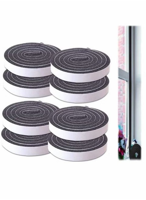 Foam Tape for Door and Window Insulation. Self-Adhesive Foam Insulation Tape.Weather Stripping for Doors and Windows.Soundproofing Door Seal.