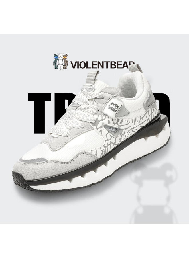 Violentbear New Men's Shoes, Winter Running Shoes, Comfortable Outdoor Sports Trendy Versatile Running Shoes, Lightweight Women's Shoes