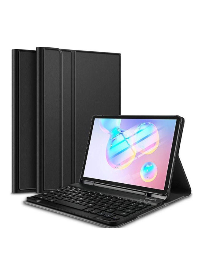 NIBEMINENT Keyboard Case For Samsung Galaxy Tab S6 Black  - Image 1