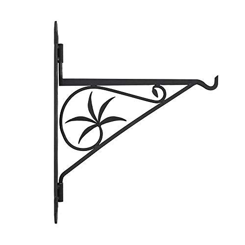 Minuteman International Minuteman International Crane 18inch Fireplace Pot Hanger Bracket Black 