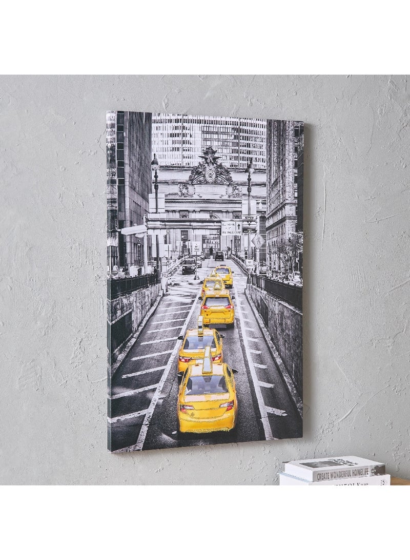 Home Box Walmer Printing 40% Glitter Unframed Wall Art 60 x 90 x 2.5 cm  - Image 2