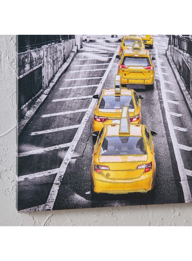 Home Box Walmer Printing 40% Glitter Unframed Wall Art 60 x 90 x 2.5 cm  - Image 3