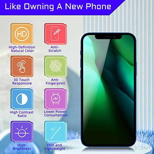 DGSCSMY for iPhone 12 Pro Max Screen Replacement 6.7" LCD Display 3D Touch Digitizer Full Assembly with Ear Speaker Proximity Sensor Fix Repair Tools Kit Waterproof Adhesive A2411 A2342 A2410 - Image 5