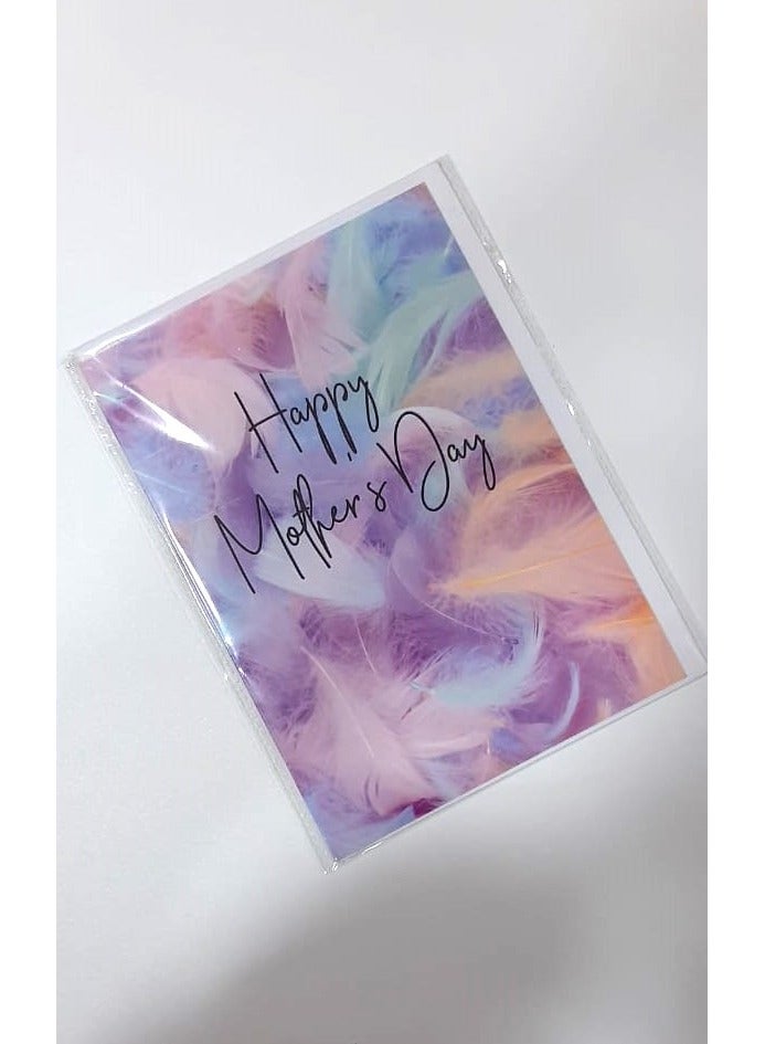 Mother's Day Greeting Card - Happy Mother's Day - Package contains a 12*17 greeting card and an envelope - Image 2