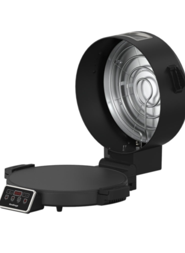 جولتيج فرن بيتزا كهربائي OVN01 BakeMaster مع تحكم باللمس LED ومؤقت وحرارة قابلة للتعديل وسطح غير لاصق وآلية إغلاق ناعمة ومفتاح تشغيل وإيقاف ووظيفة متعددة الأغراض فرن متعدد الأغراض مع لوحة غير لاصقة ومقابض تعمل باللمس البارد  - Image 5