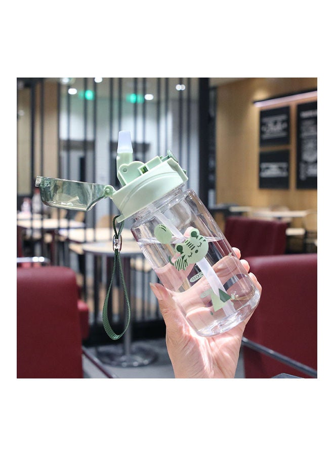 Tiger Leak Proof Water Bottle With Straw - Image 1