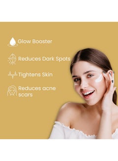 Glamveda Glutathione Face Cream Reduce Dark Spots Hyperpigmentation With Vitamin C & Gold Dust For Glow Booster For All Skin Types 30 Gm  - Image 5